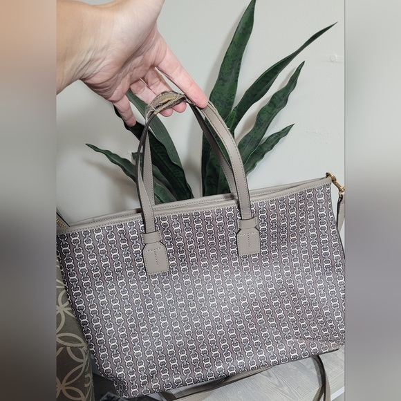 Tory Burch Gemini Link Bag Gray - Picture 4 of 6